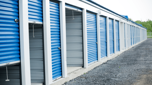 Self storage units