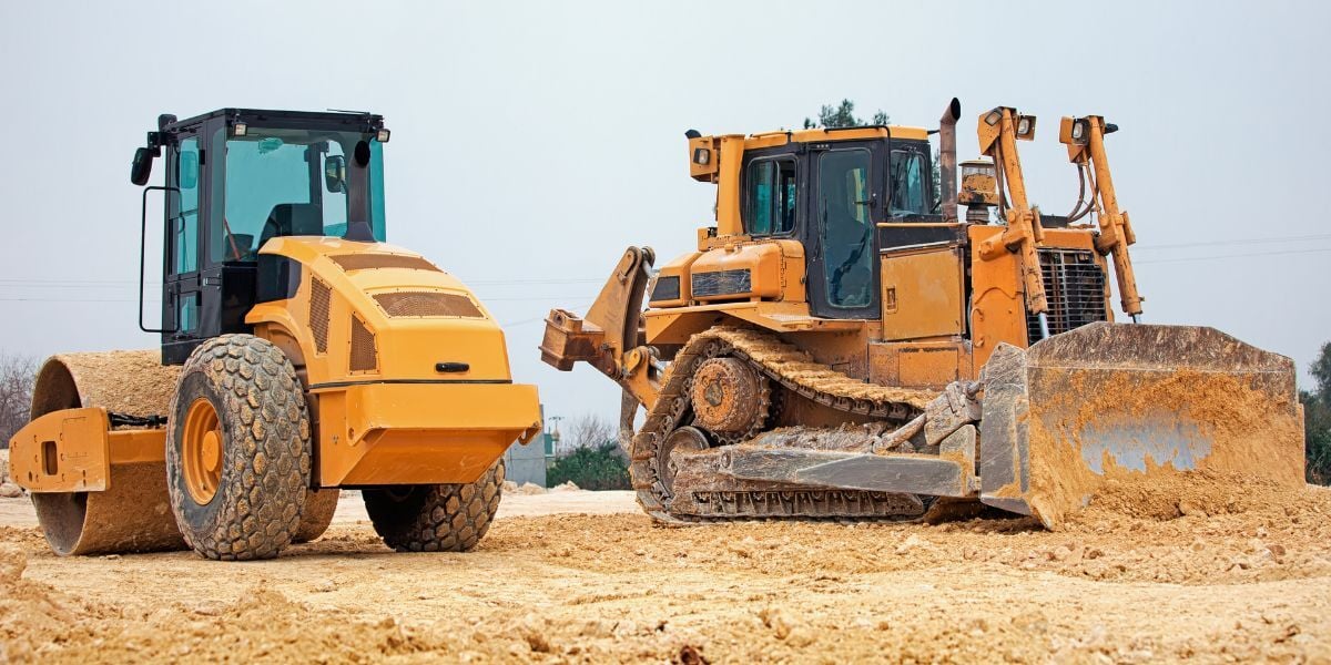Construction Vehicles on Jobsite