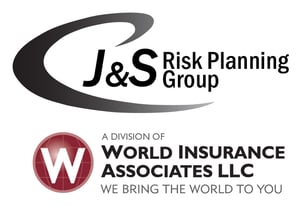 J&S logo, a division of World Insurance