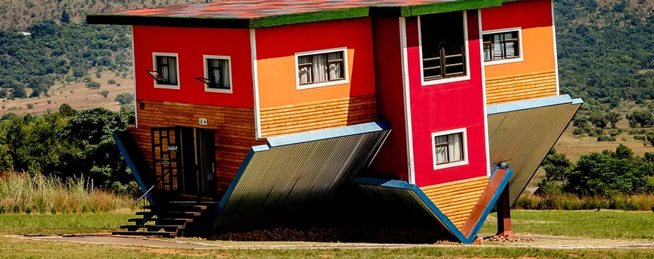 Upsidedown house
