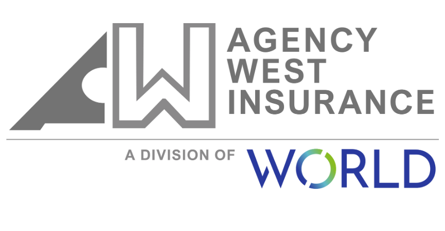 Agency West long logo