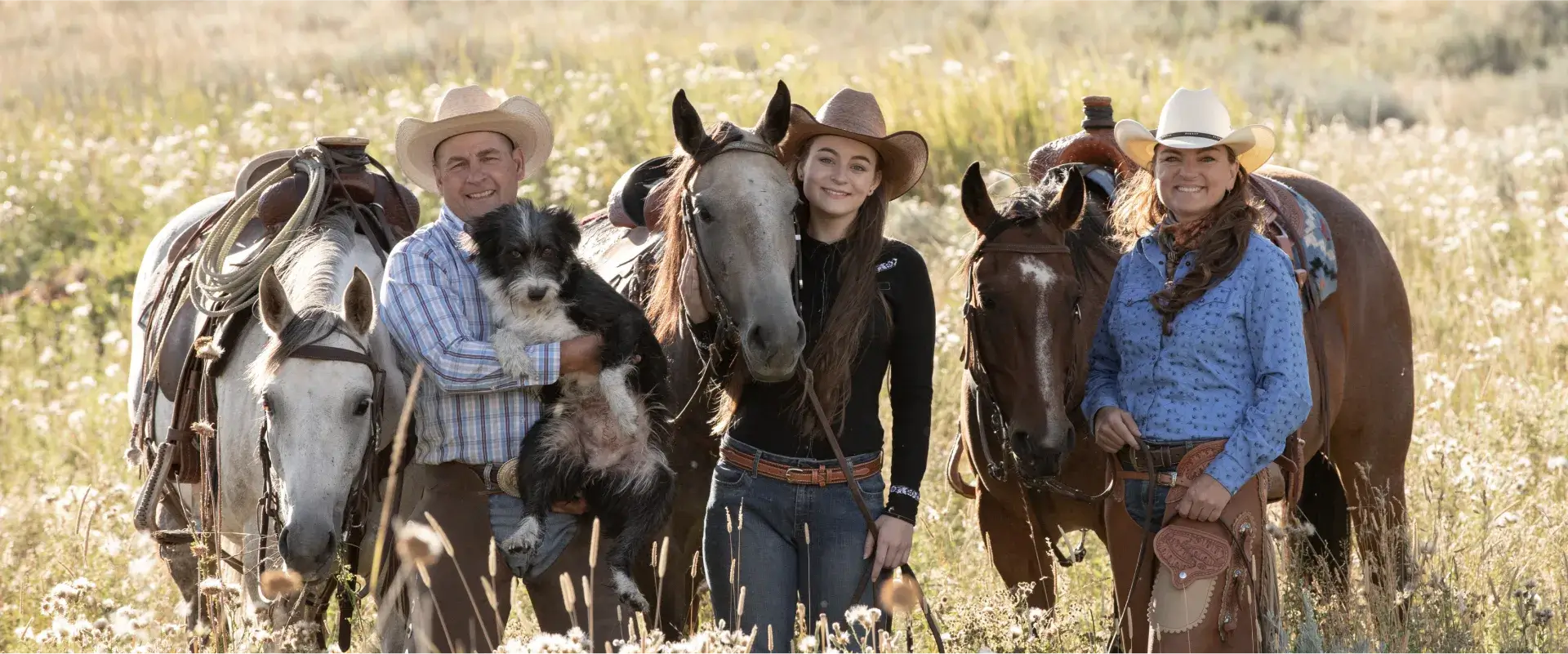 Family of Ranchers with LRP Insurance