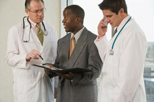 doctors standing together