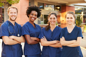 doctors standing together