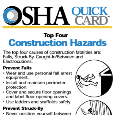 OSHA Construction Hazards